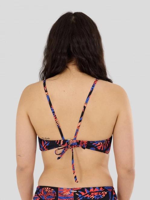 Fundango Hogg High Neck Top for women in black 3