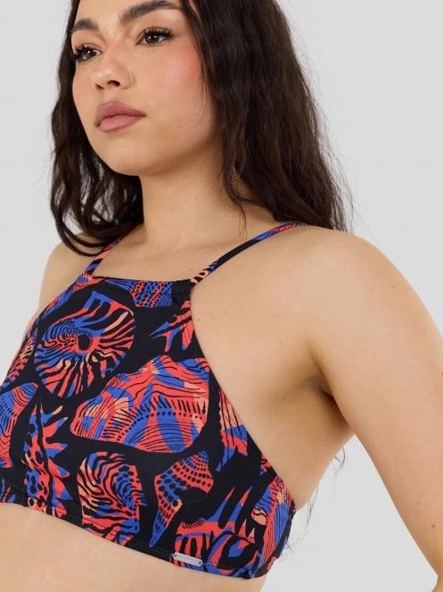 Fundango Hogg High Neck Top for women in black 5