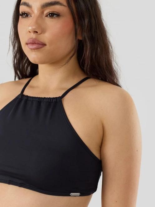 Fundango Hogg High Neck Top for women in black 7