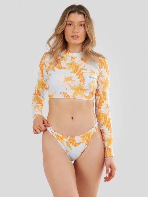 Fundango Amelia Surf Top for women in orange 2