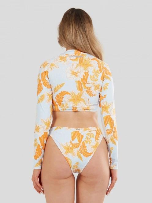 Fundango Amelia Surf Top for women in orange 3