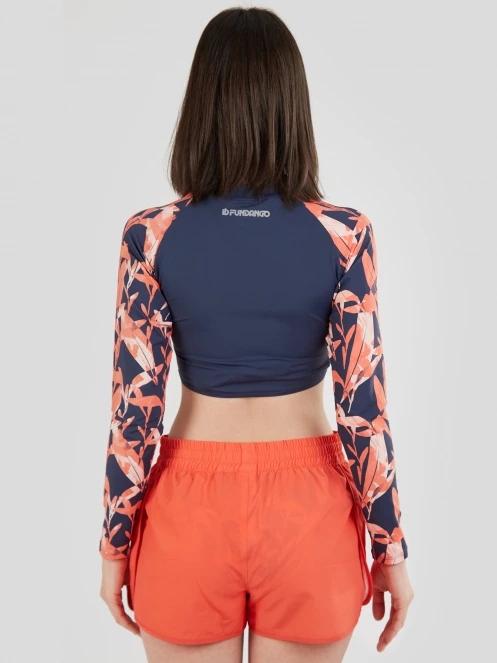 Fundango Amelia Surf Top for women in pink 3