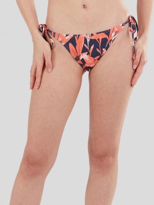 Fundango Innisfil Ties-side Bottoms for women in dark blue 2