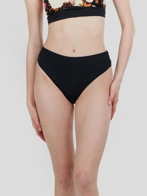 Fundango Sahara Mid Waist Full Bottom for women in black 2