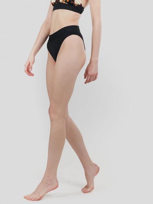 Fundango Sahara Mid Waist Full Bottom for women in black 5