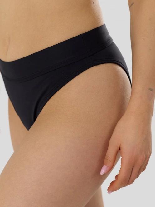 Fundango Sahara Midwaist Full Bottom for women in black 5