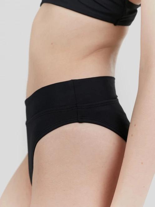 Fundango Sahara Midwaist Full Bottom for women in black 6