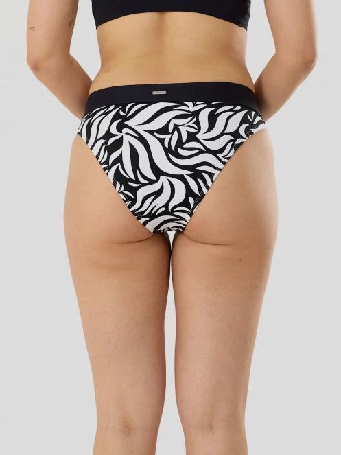 Fundango Sahara Midwaist Full Bottom for women in black 4