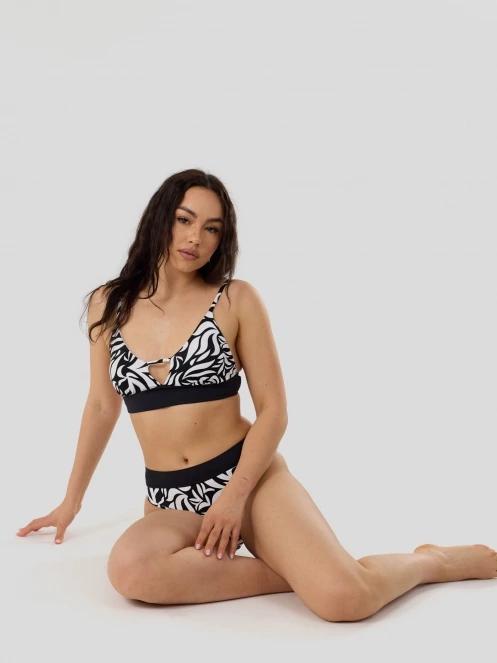 Fundango Sahara Midwaist Full Bottom for women in black 6