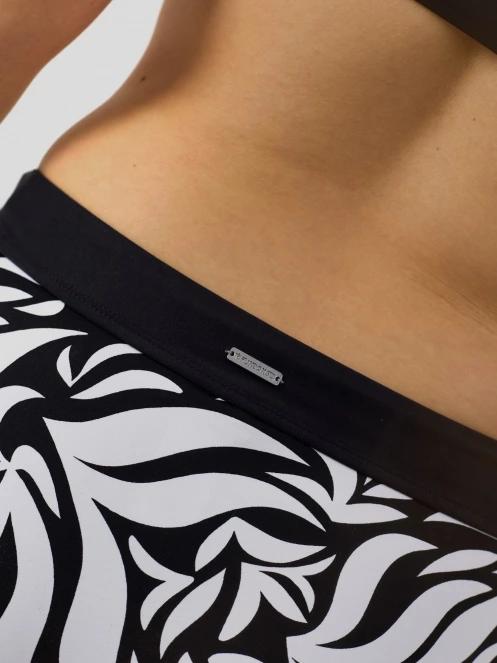 Fundango Sahara Midwaist Full Bottom for women in black 8