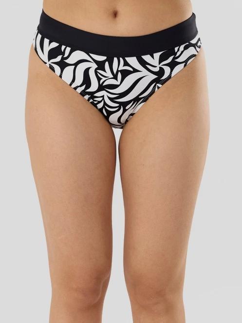 Fundango Sahara Midwaist Full Bottom for women in black 2