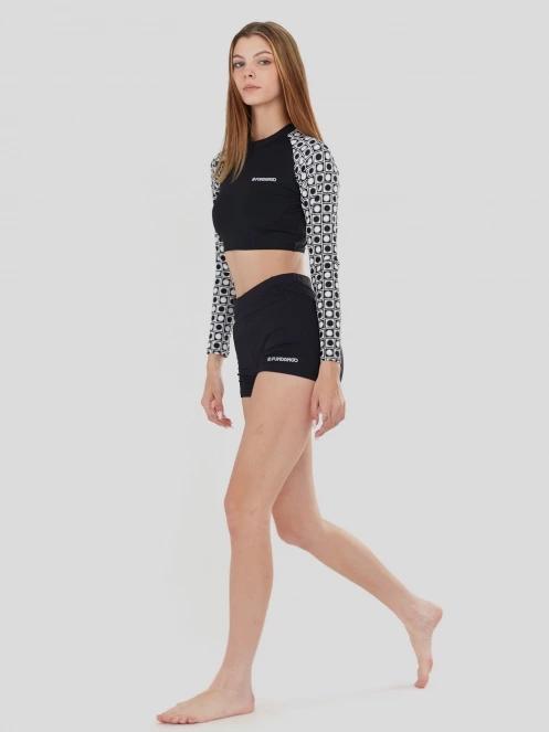 Fundango Amelia Surf Shorts for women in black 5