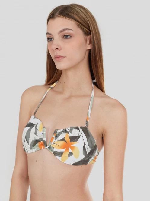 Fundango Lola Bralette Top for women in white 5