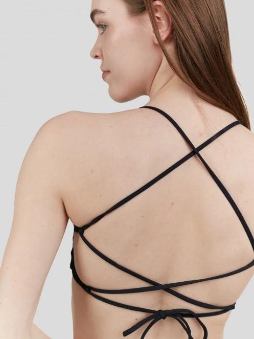 Fundango Moana Bralette Top for women in black 7