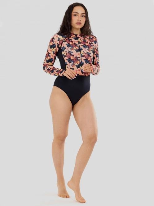 Fundango Dolphin Long Sleeve Suit for women in pink 5