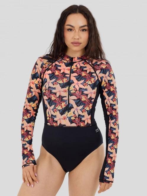 Fundango Dolphin Long Sleeve Suit for women in pink 6