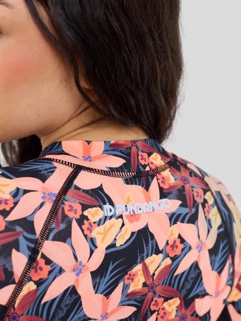 Fundango Dolphin Long Sleeve Suit for women in pink 8