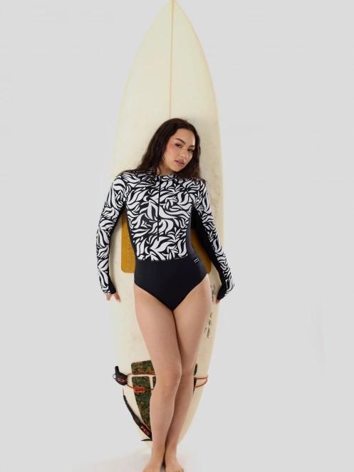 Fundango Dolphin Long Sleeve Suit for women in black 4