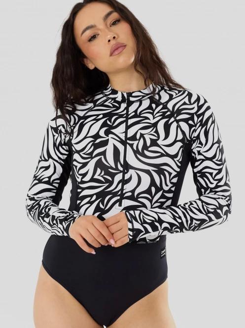 Fundango Dolphin Long Sleeve Suit for women in black 5