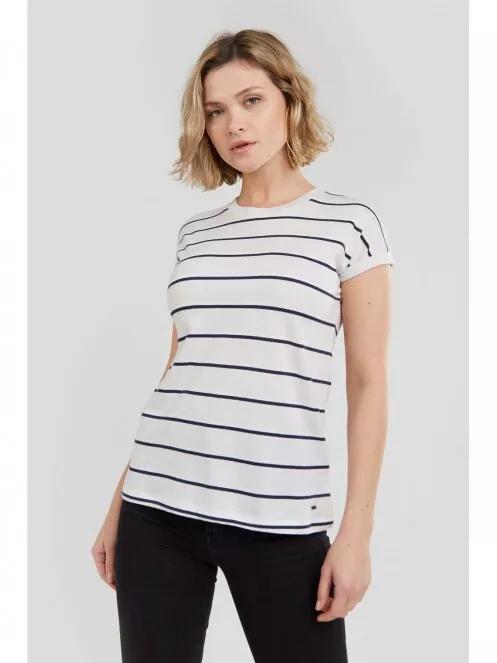 Fundango Ivanne T-shirt for women in white 2