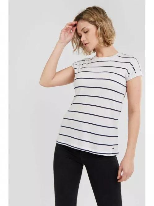 Fundango Ivanne T-shirt for women in white 5
