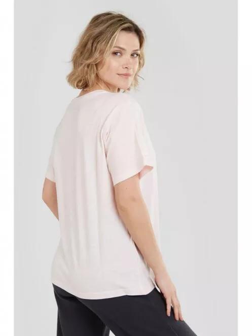Fundango Bolton T-shirt for women in pink 3