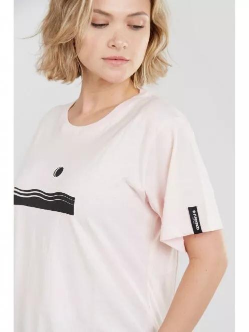 Fundango Bolton T-shirt for women in pink 4