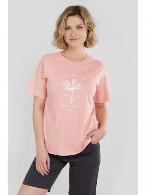 Fundango Bolton T-shirt for women in pink 2