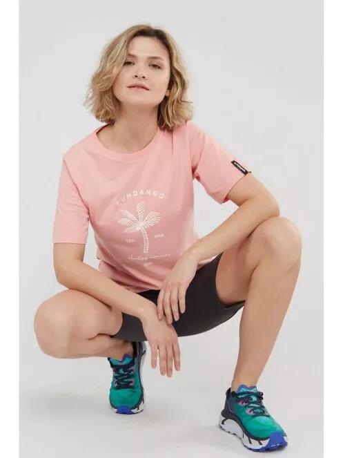 Fundango Bolton T-shirt for women in pink 5