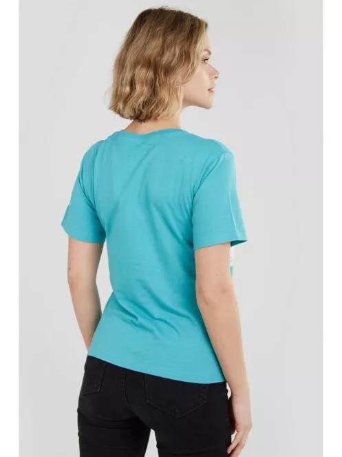 Fundango Bolton T-shirt for women in green 3