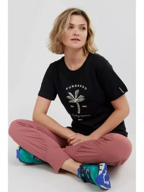 Fundango Bolton T-shirt for women in dark blue 5
