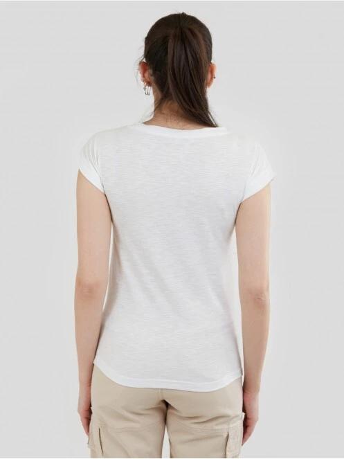 Fundango Amira T-shirt for women in white 3