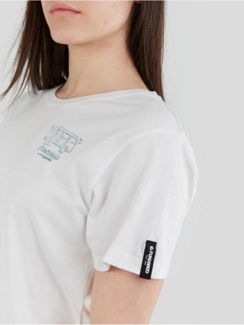 Fundango Bolton T-shirt for women in white 5