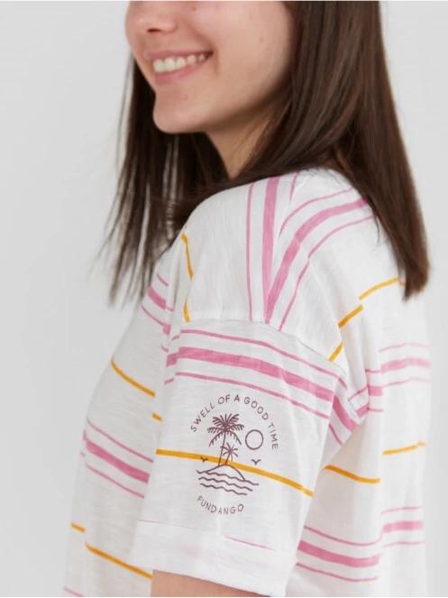 Fundango Nissa T-shirt for women in white 5