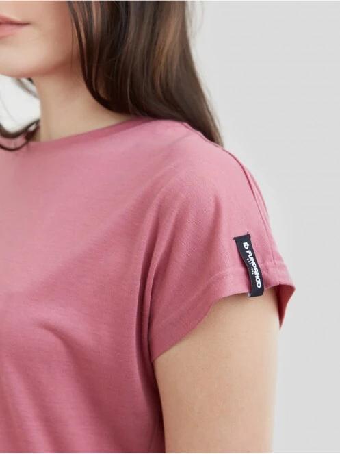 Fundango Rush T-shirt for women in magenta 5