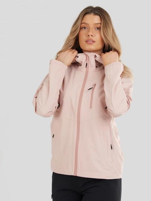 Fundango Piora Waterproof Jacket for women in pink 2