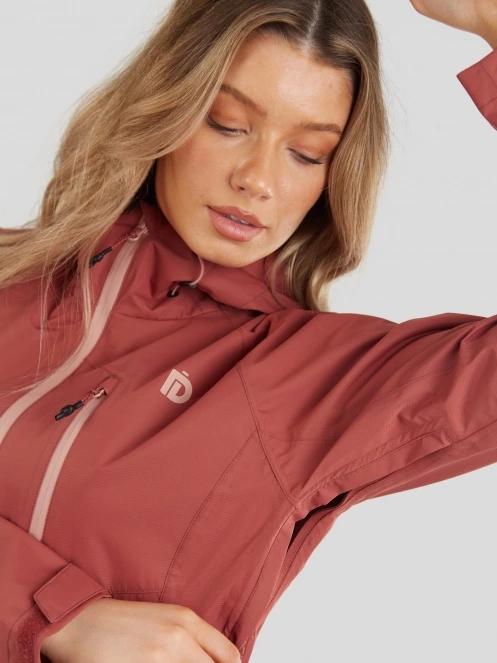 Fundango Piora Waterproof Jacket for women in red 6