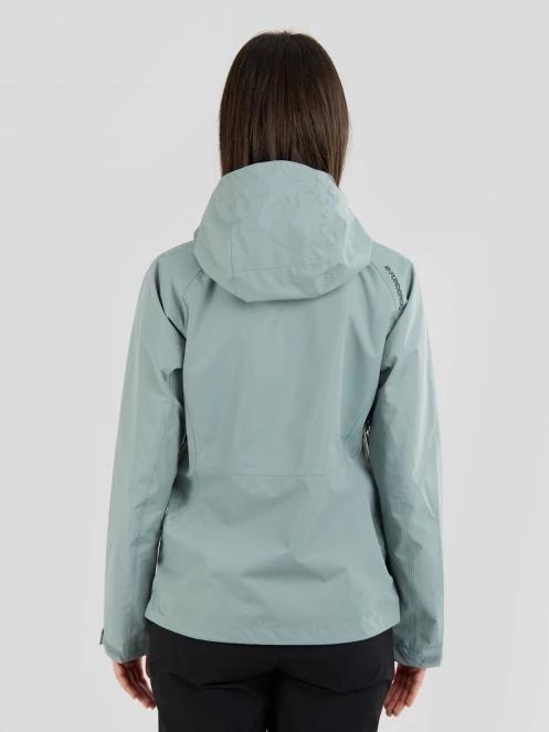 Fundango Piora Waterproof Jacket for women in green 3