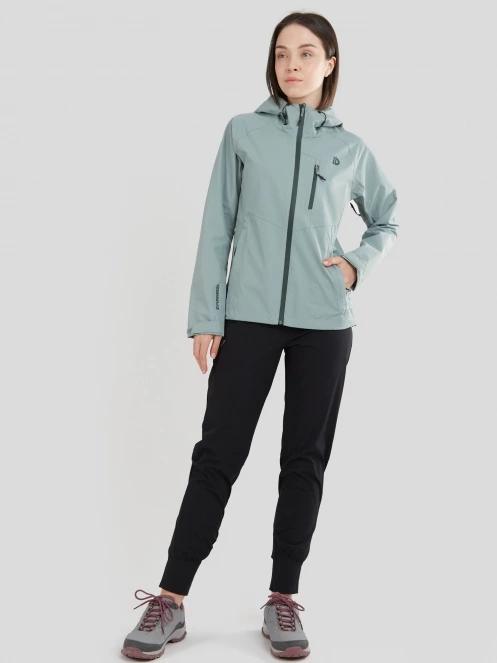 Fundango Piora Waterproof Jacket for women in green 4