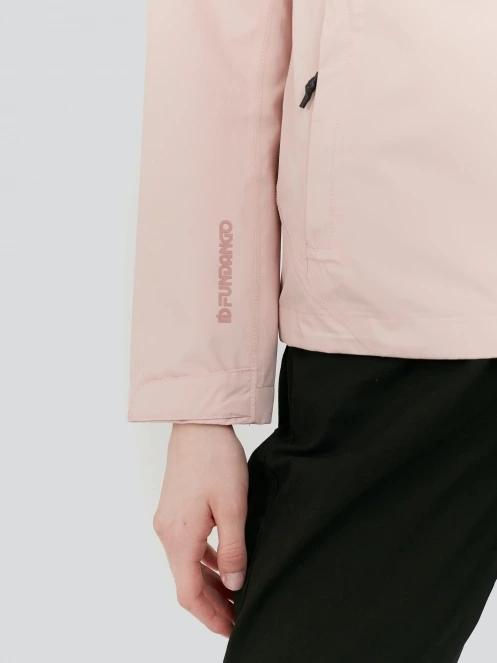 Fundango Piora Waterproof Jacket for women in pink 6