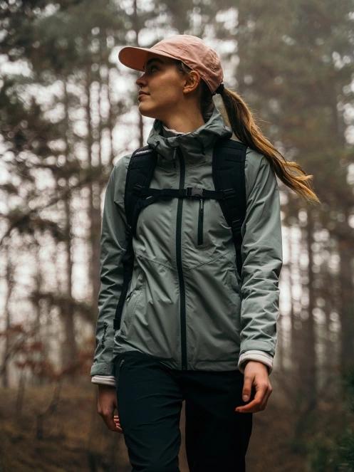 Fundango Piora Waterproof Jacket for women in green 12