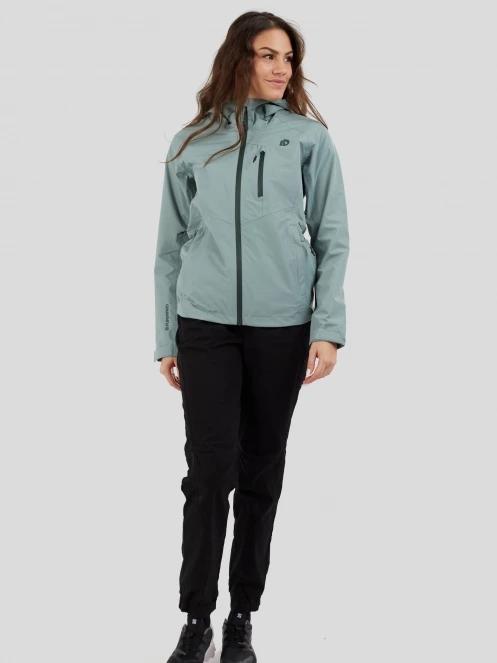 Fundango Piora Waterproof Jacket for women in green 4