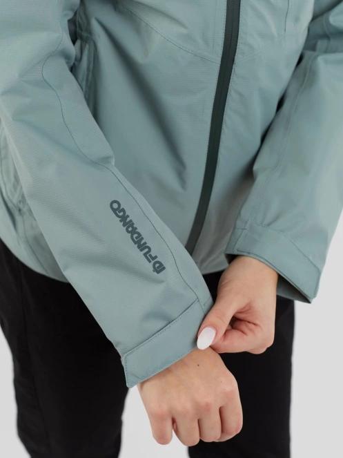 Fundango Piora Waterproof Jacket for women in green 7