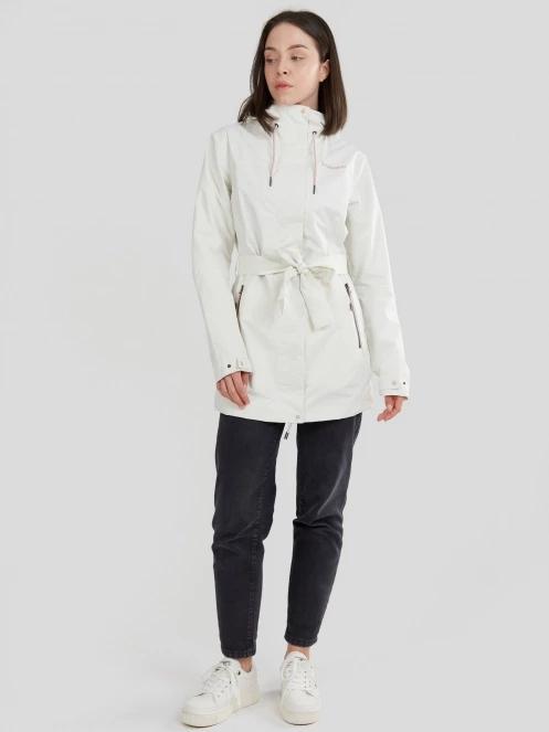 Fundango Regina Waterproof Trench Jacket for women in sand 4