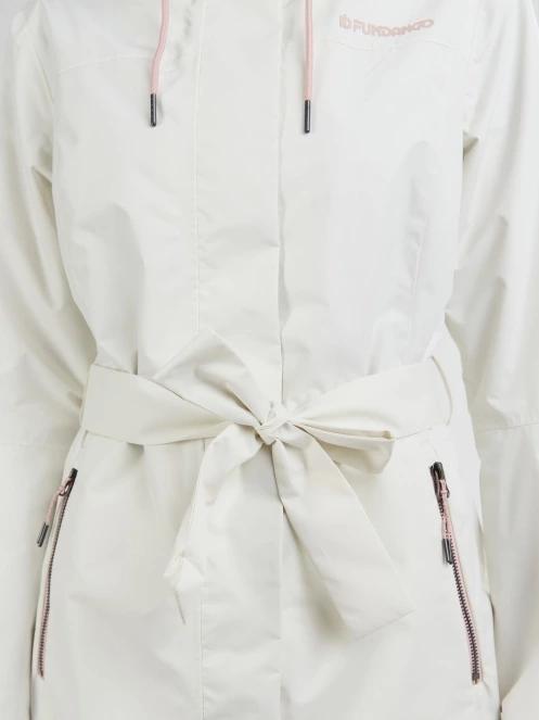 Fundango Regina Waterproof Trench Jacket for women in sand 7