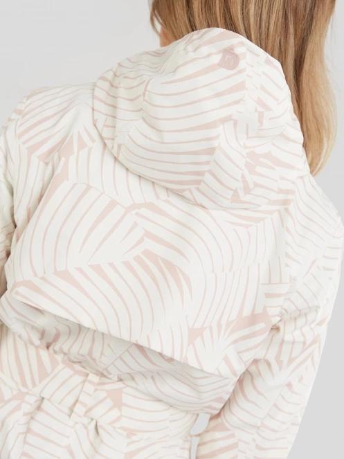 Fundango Regina Waterproof Trench Jacket for women in pink 7