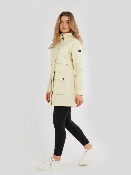 Fundango Zhuri Waterproof Jacket for women in yellow 4
