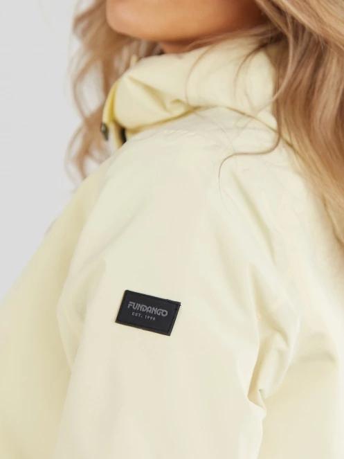 Fundango Zhuri Waterproof Jacket for women in yellow 6