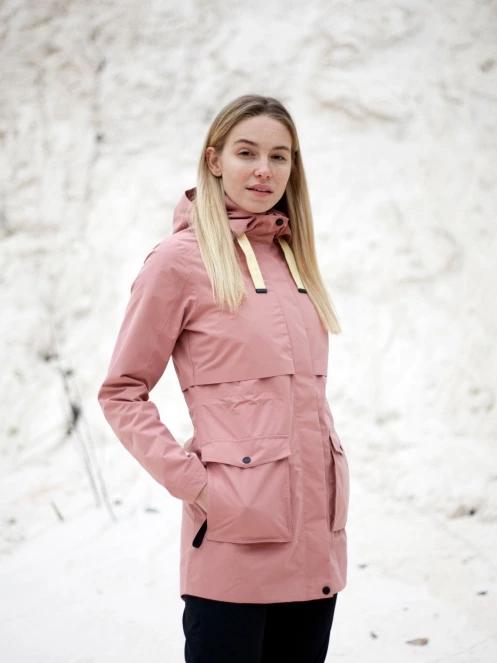 Fundango Zhuri Waterproof Jacket for women in pink 9
