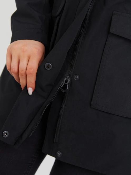 Fundango Zhuri Waterproof Jacket for women in black 9